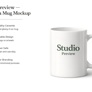 Studio Preview — Premium Mug